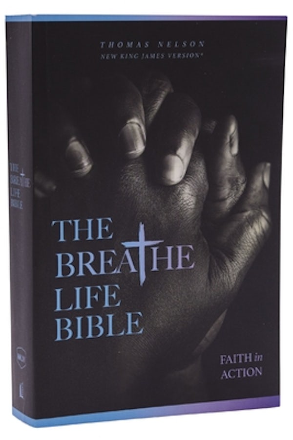 Cover image for The Breathe Life Holy Bible: Faith in Action (Nkjv, Paperback, Red Letter, Comfort Print), isbn: 9780785263050