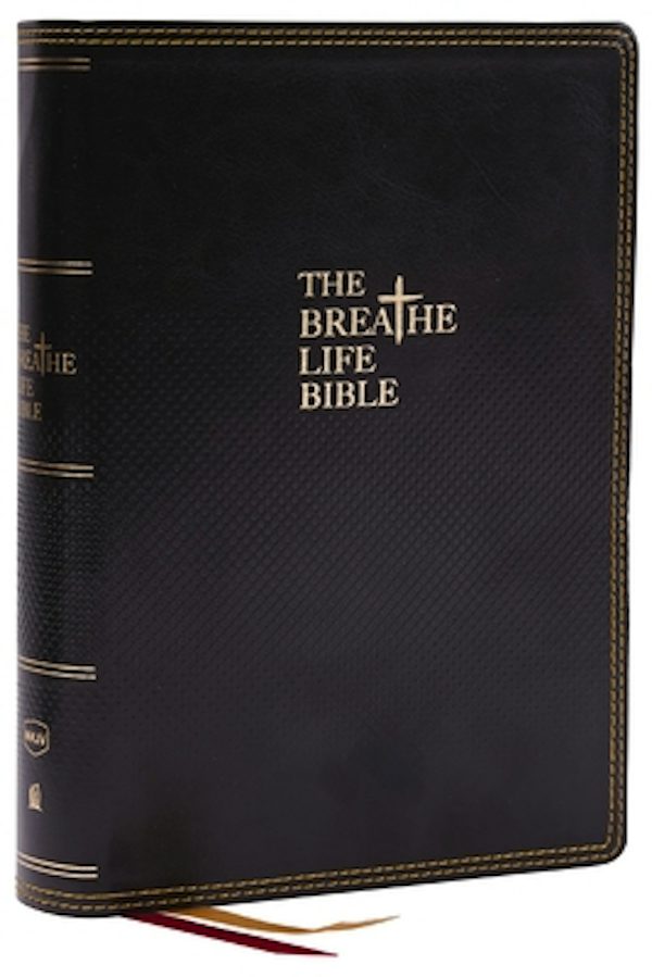 Cover image for The Breathe Life Holy Bible: Faith in Action (Nkjv, Black Leathersoft, Thumb Indexed, Red Letter, Comfort Print), isbn: 9780785263364