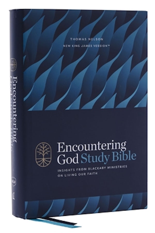 Cover image for Encountering God Study Bible: Insights from Blackaby Ministries on Living Our Faith (Nkjv, Hardcover, Red Letter, Comfort Print), isbn: 9780785266709