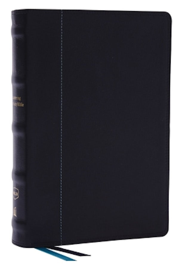 Cover image for Encountering God Study Bible: Insights from Blackaby Ministries on Living Our Faith (Nkjv, Black Genuine Leather, Red Letter, Comfort Print), isbn: 9780785280361