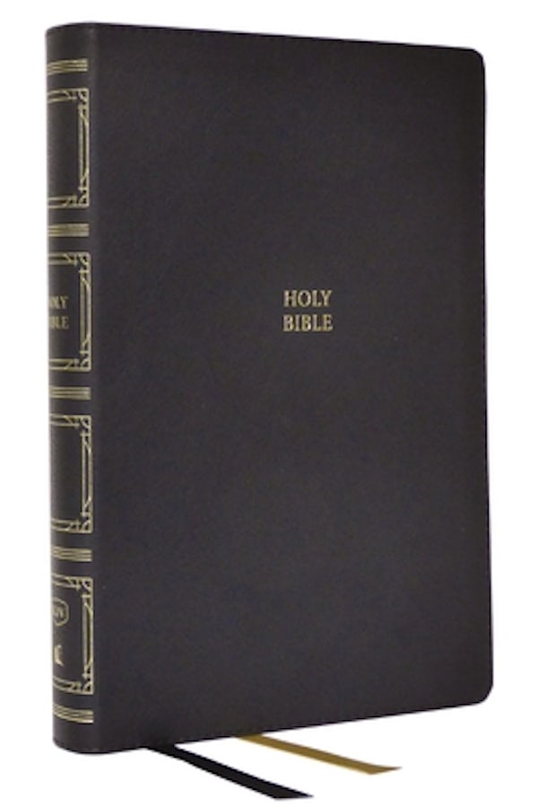 Cover image for KJV Holy Bible: Paragraph-Style Large Print Thinline with 43,000 Cross References, Black Leathersoft, Red Letter, Comfort Print: King James Version, isbn: 9780785290315