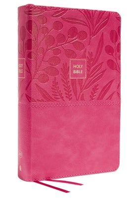 Cover image for KJV Holy Bible: Large Print Single-Column with 43,000 End-Of-Verse Cross References, Pink Leathersoft, Personal Size, Red Letter, Comfort Print: King James Version, isbn: 9780785291121