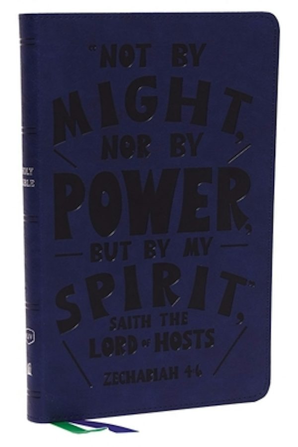 Cover image for KJV Holy Bible: Thinline Youth Edition, Blue Leathersoft, Red Letter, Comfort Print: King James Version (Verse Art Cover Collection), isbn: 9780785292890