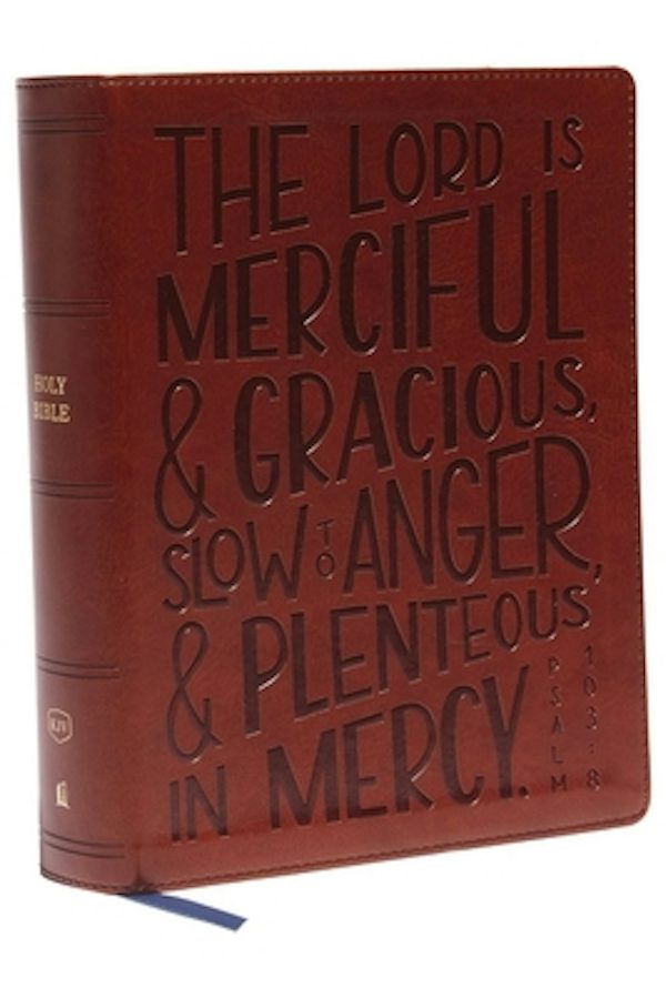 Cover image for Kjv, Journal Reference Edition Bible, Verse Art Cover Collection, Brown Leathersoft, Red Letter, Comfort Print, isbn: 9780785292951