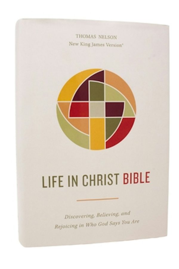 Cover image for Life in Christ Bible: Discovering, Believing, and Rejoicing in Who God Says You Are (Nkjv, Hardcover, Red Letter, Comfort Print), isbn: 9780785295709