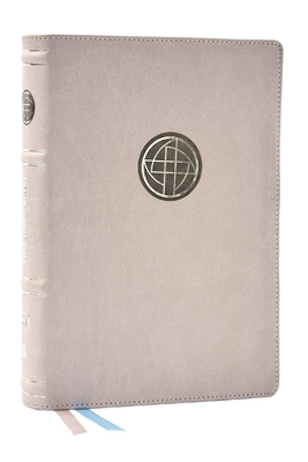 Cover image for Life in Christ Bible: Discovering, Believing, and Rejoicing in Who God Says You Are (Nkjv, Cream Leathersoft, Red Letter, Comfort Print), isbn: 9780785296089