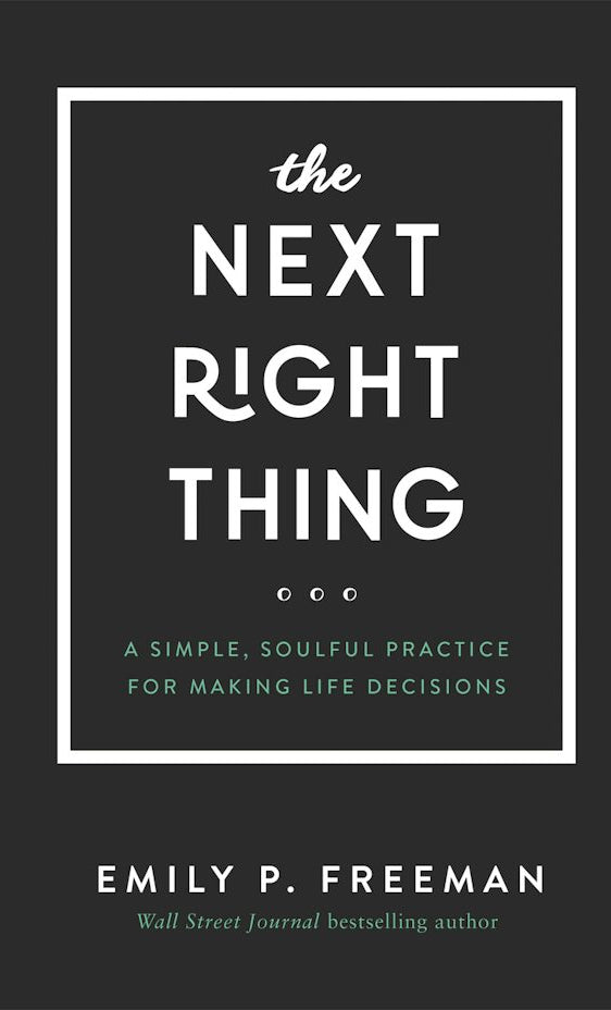 Cover image for The Next Right Thing, isbn: 9780800736521