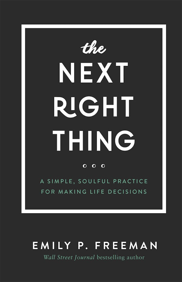 Cover image for The Next Right Thing, isbn: 9780800736521