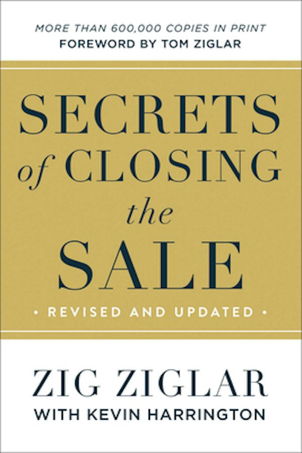 Cover image for Secrets of Closing the Sale, isbn: 9780800737900