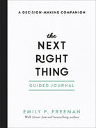 Cover image for The Next Right Thing Guided Journal, isbn: 9780800739775