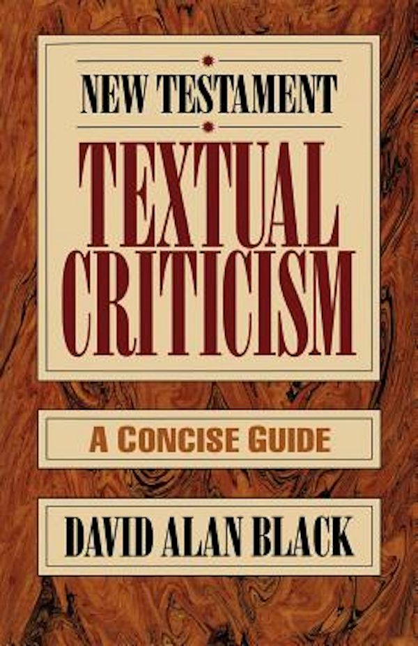 Cover image for New Testament Textual Criticism, isbn: 9780801010743