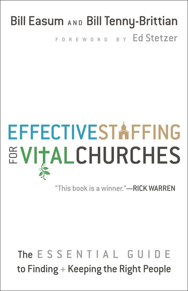 Cover image for Effective Staffing for Vital Churches, isbn: 9780801014901