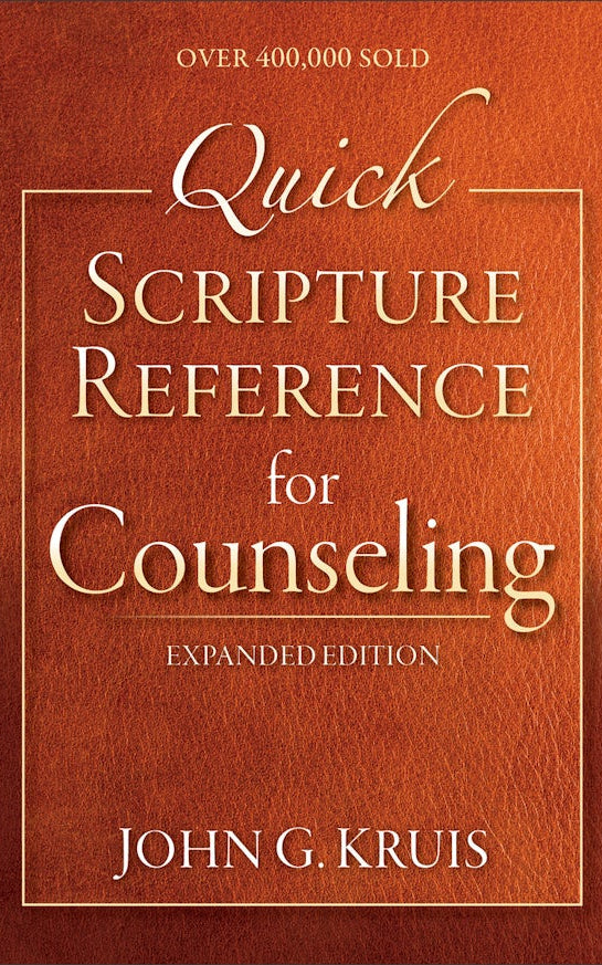 Cover image for Quick Scripture Reference for Counseling, isbn: 9780801015793