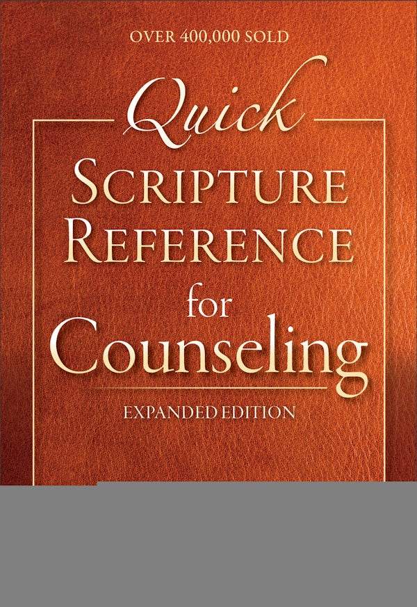 Cover image for Quick Scripture Reference for Counseling, isbn: 9780801015793
