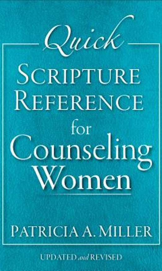 Cover image for Quick Scripture Reference for Counseling Women, isbn: 9780801015809