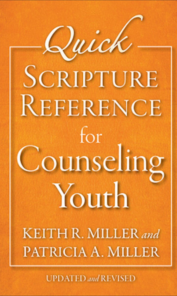 Cover image for Quick Scripture Reference for Counseling Youth, isbn: 9780801015830
