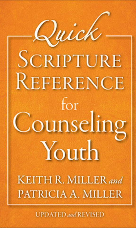 Cover image for Quick Scripture Reference for Counseling Youth, isbn: 9780801015830