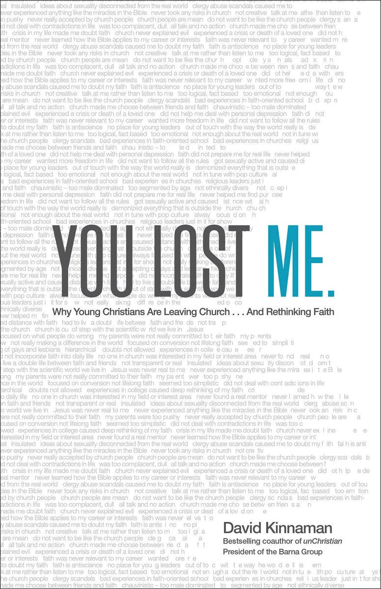 Cover image for You Lost Me, isbn: 9780801015892