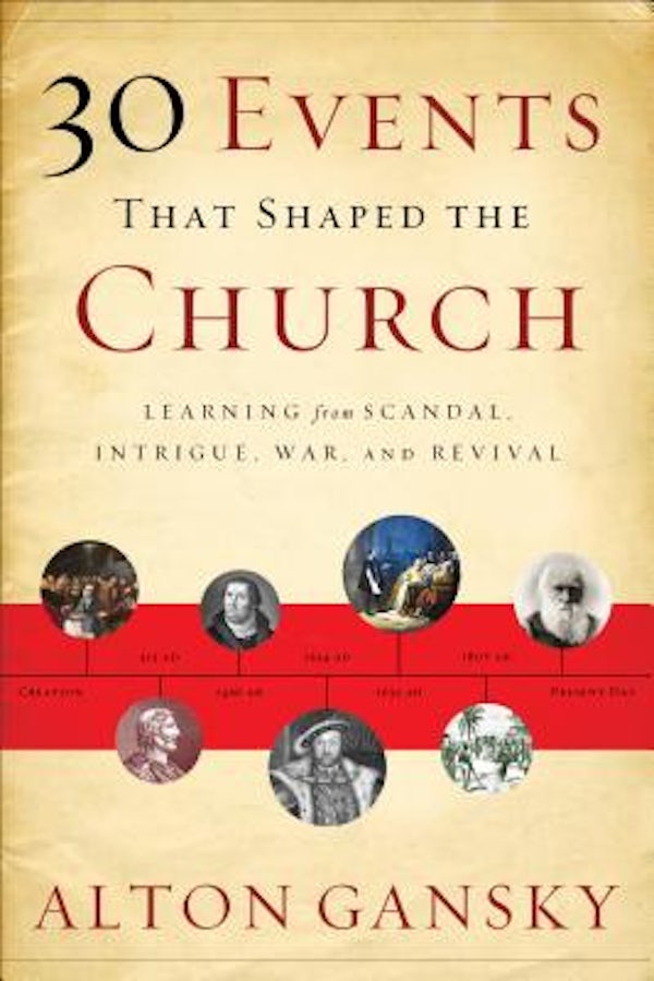 Cover image for 30 Events That Shaped the Church, isbn: 9780801016080
