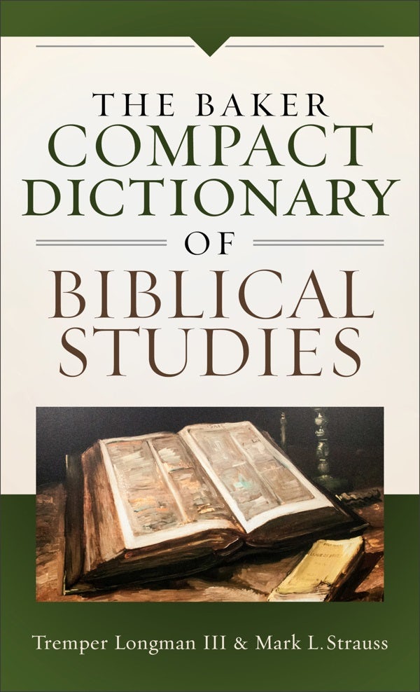 Cover image for Baker Compact Dictionary of Biblical Studies, isbn: 9780801019074