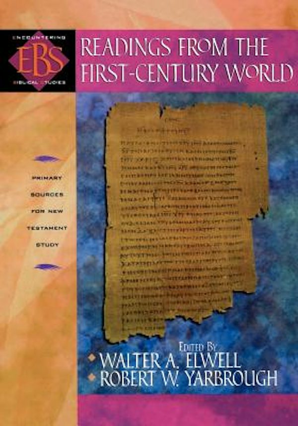 Cover image for Readings from the First-Century World, isbn: 9780801021572