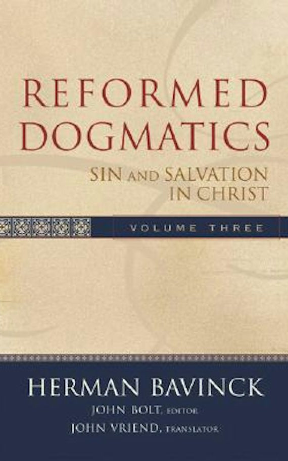 Cover image for Reformed Dogmatics, Volume 3, isbn: 9780801026560
