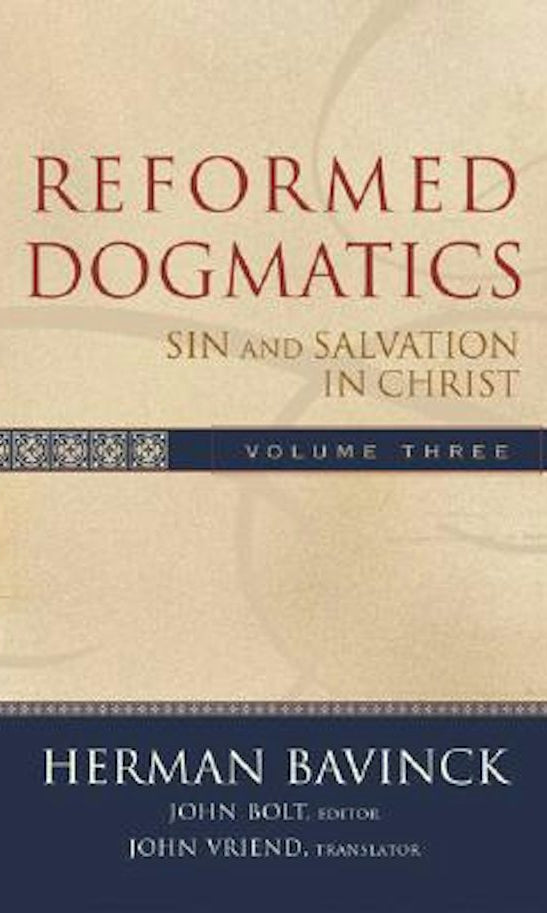 Cover image for Reformed Dogmatics, Volume 3, isbn: 9780801026560