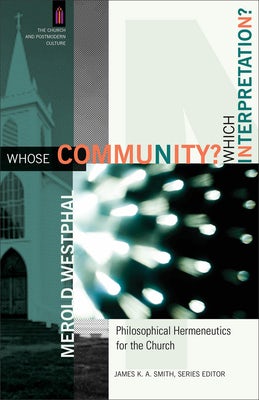 Cover image for Whose Community? Which Interpretation?, isbn: 9780801031472