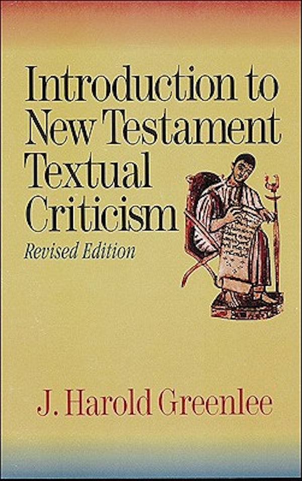 Cover image for Introduction to New Testament Textual Criticism, isbn: 9780801046445