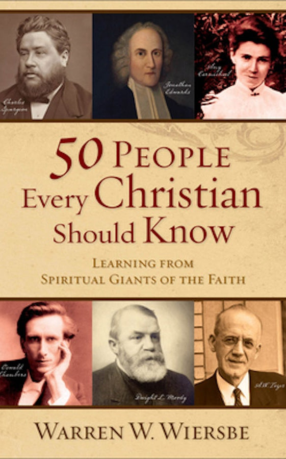 Cover image for 50 People Every Christian Should Know, isbn: 9780801071942