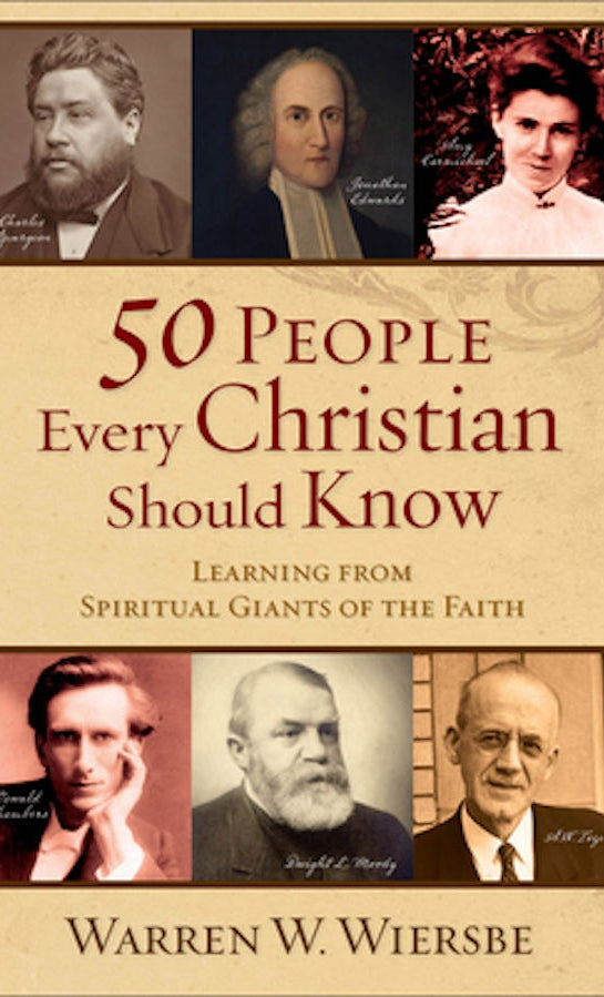 Cover image for 50 People Every Christian Should Know, isbn: 9780801071942