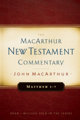Cover image for Matthew 1-7 MacArthur New Testament Commentary, isbn: 9780802407559