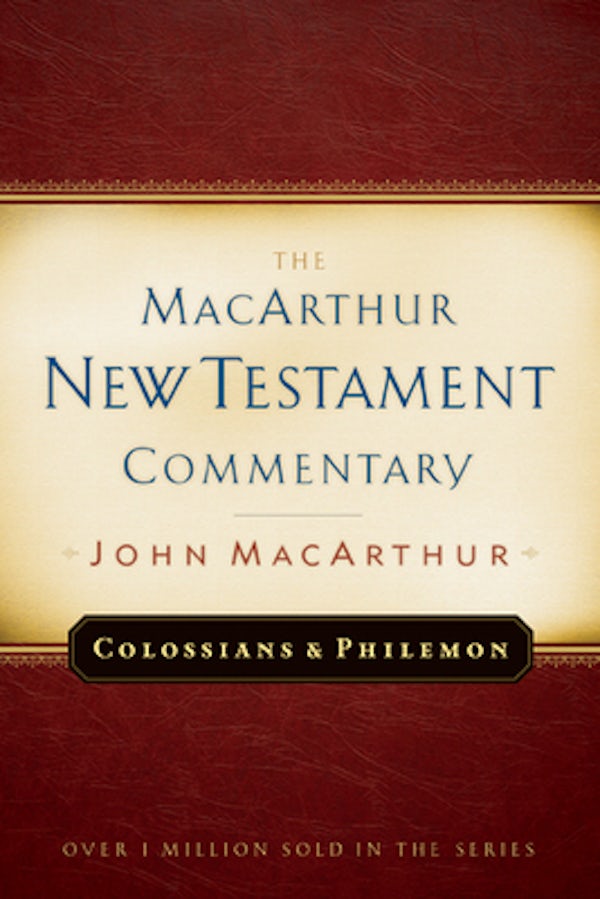 Cover image for Colossians and Philemon MacArthur New Testament Commentary, isbn: 9780802407610