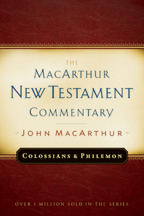 Cover image for Colossians and Philemon MacArthur New Testament Commentary, isbn: 9780802407610