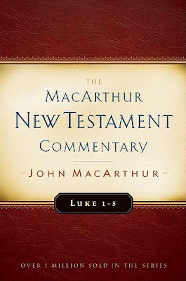 Cover image for Luke 1-5 MacArthur New Testament Commentary, isbn: 9780802408716
