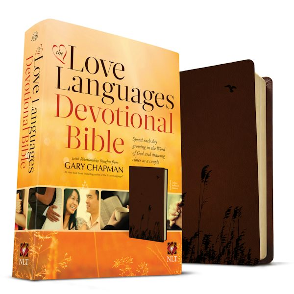 Cover image for Love Languages Devotional Bible-NLT, isbn: 9780802412171