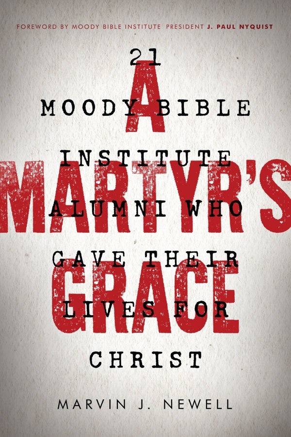 Cover image for A Martyr's Grace, isbn: 9780802414489