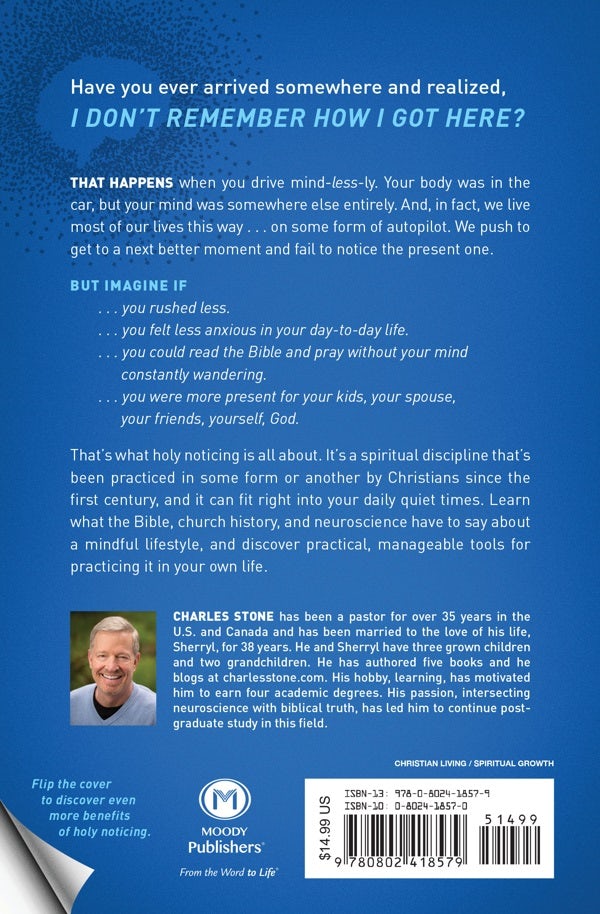 Cover image for Holy Noticing, isbn: 9780802418579