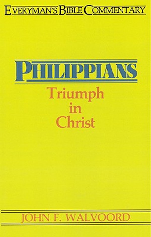 Cover image for Philippians- Everyman's Bible Commentary, isbn: 9780802420503