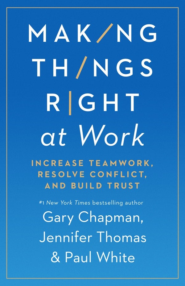 Cover image for Making Things Right at Work, isbn: 9780802422736