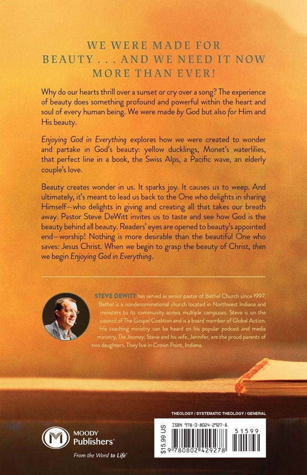 Cover image for Enjoying God in Everything, isbn: 9780802429278