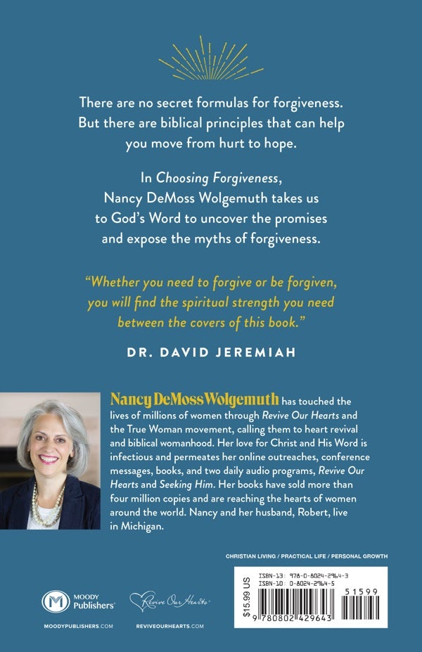 Cover image for Choosing Forgiveness, isbn: 9780802429643