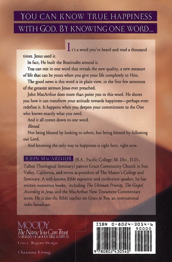 Cover image for The Only Way to Happiness, isbn: 9780802430540