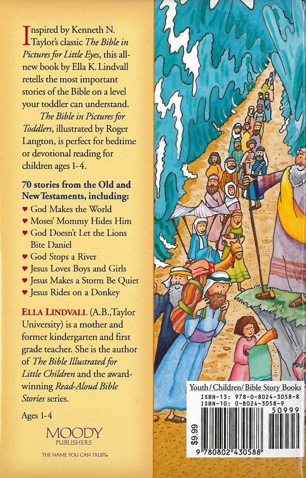 Cover image for The Bible in Pictures for Toddlers, isbn: 9780802430588