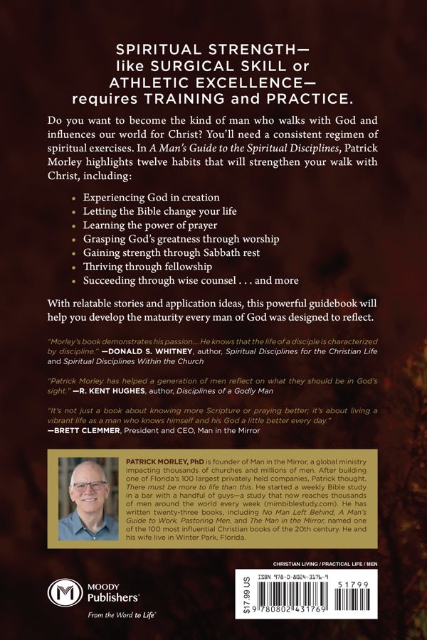 Cover image for A Man's Guide to the Spiritual Disciplines, isbn: 9780802431769