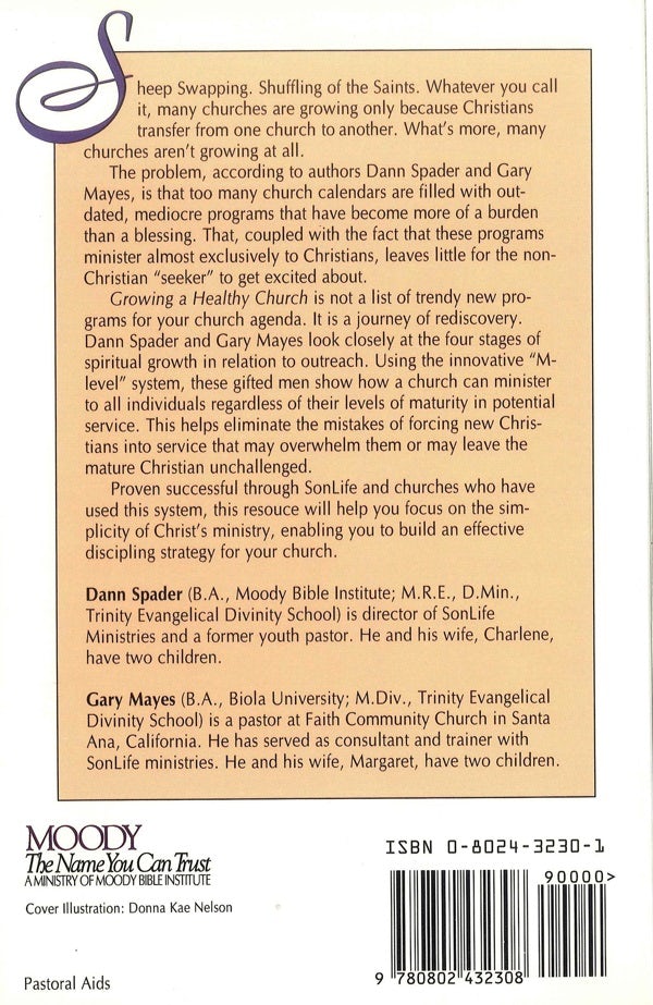 Cover image for Growing a Healthy Church, isbn: 9780802432308