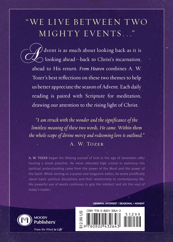 Cover image for From Heaven, isbn: 9780802432643