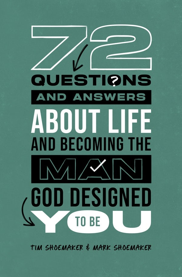 Cover image for 72 Questions (and Answers) about Life and Becoming the Man God Designed You to Be, isbn: 9780802436238