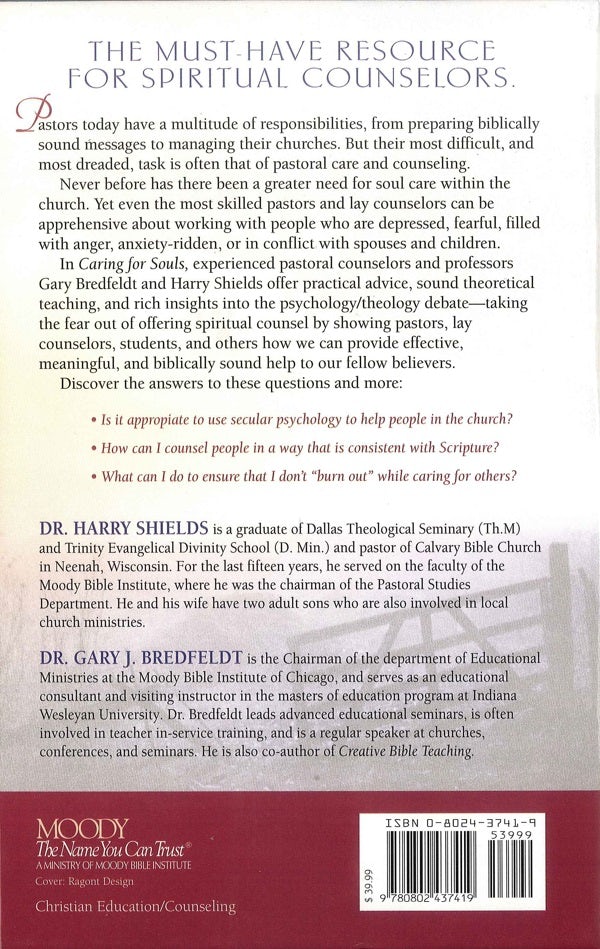 Cover image for Caring for Souls, isbn: 9780802437419