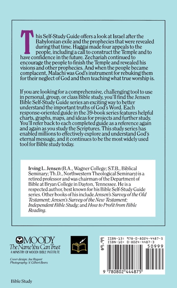 Cover image for Haggai, Zechariah, & Malachi, isbn: 9780802444875